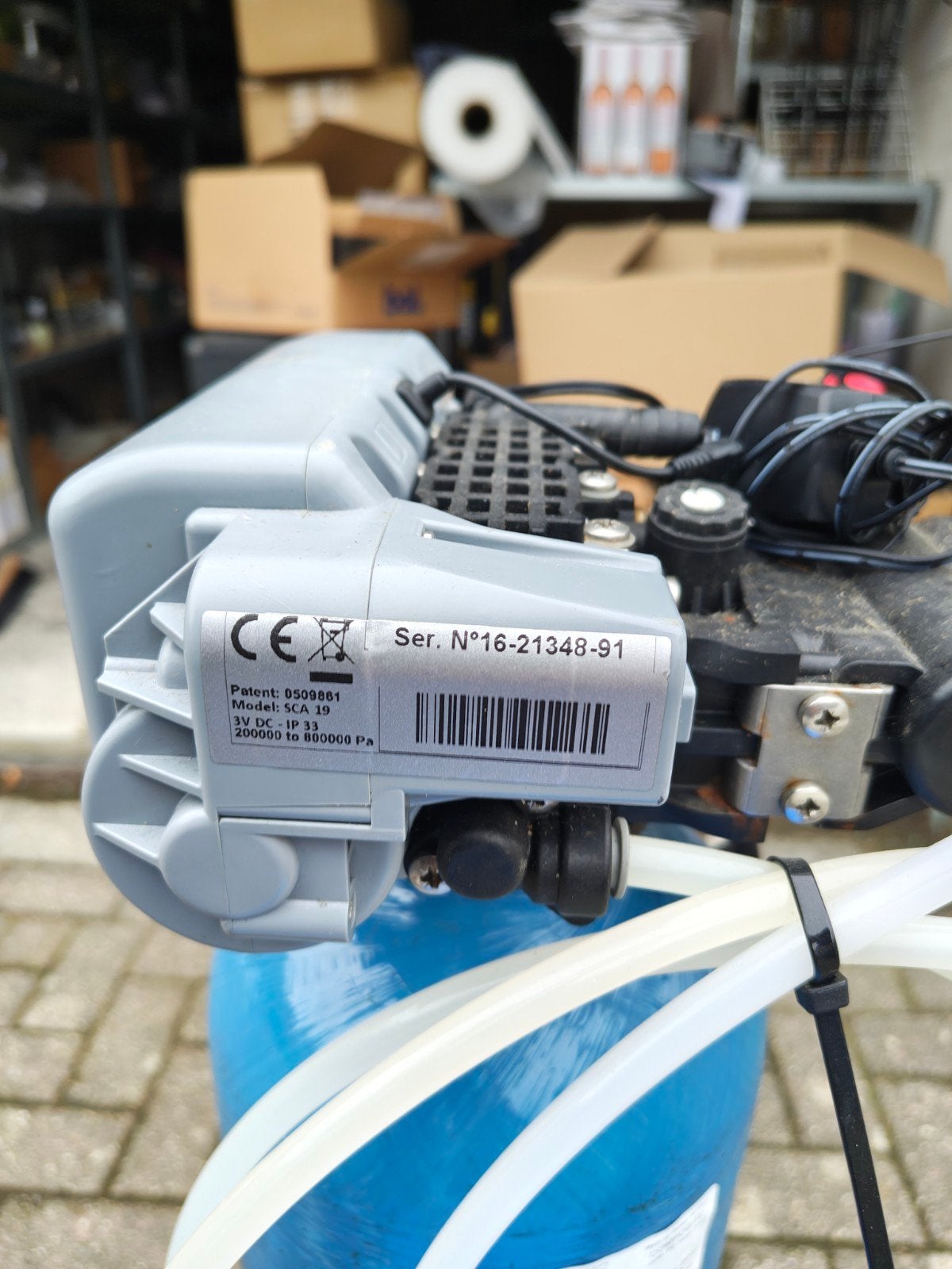 waterontharder cappers sca-19, Ophalen