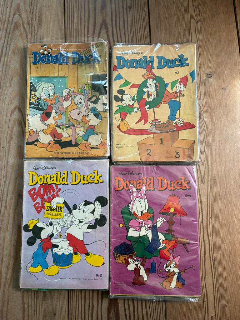 Donald Duck weekbladen - Oude nrs en jaargangen, Meerdere stripboeken, Ophalen of Verzenden, Gelezen