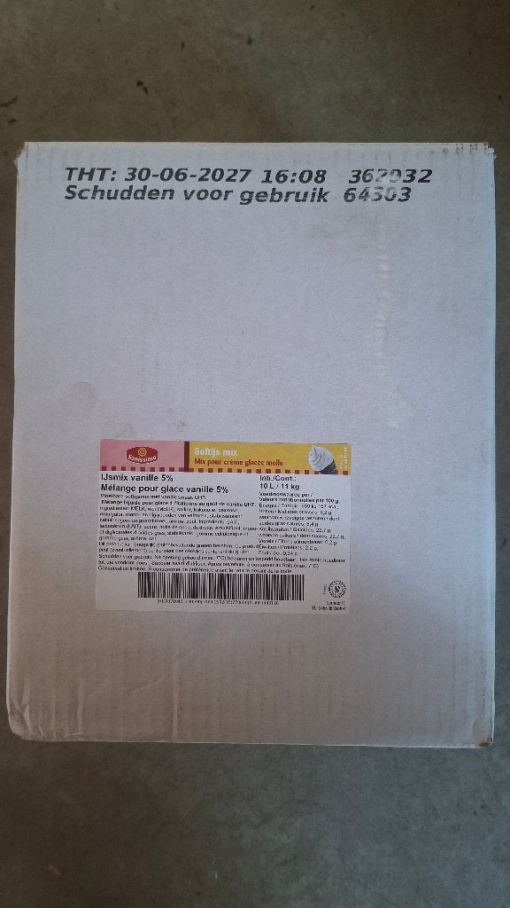 Sanissimo Softijs Mix 10 liter., ., Nieuw, Ophalen of Verzenden, .
