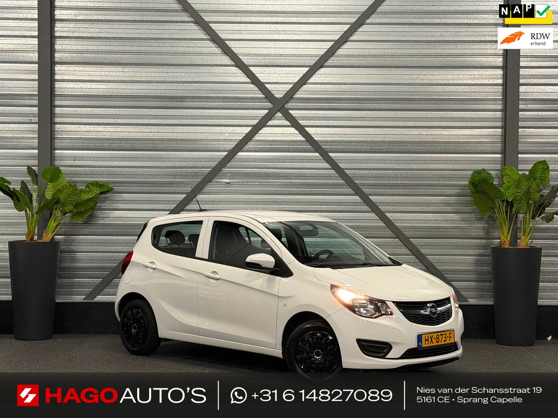 Opel KARL 1.0 ecoFLEX Edition AIRCO/CRUISE/BT-AUDIO/NAP/APK/, Voorwielaandrijving, 839 kg, Stof, Gebruikt