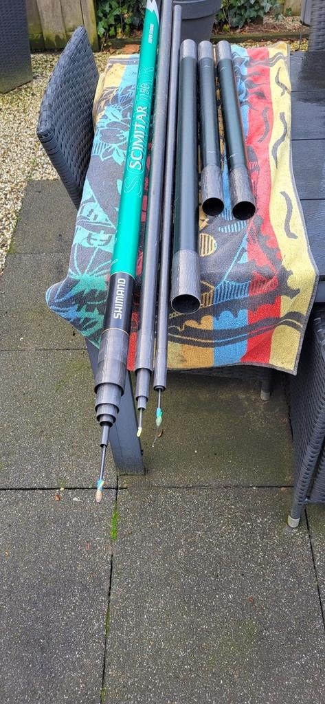Vishengel - vaste stok, Watersport en Boten, Hengelsport | Witvissen, Ophalen of Verzenden