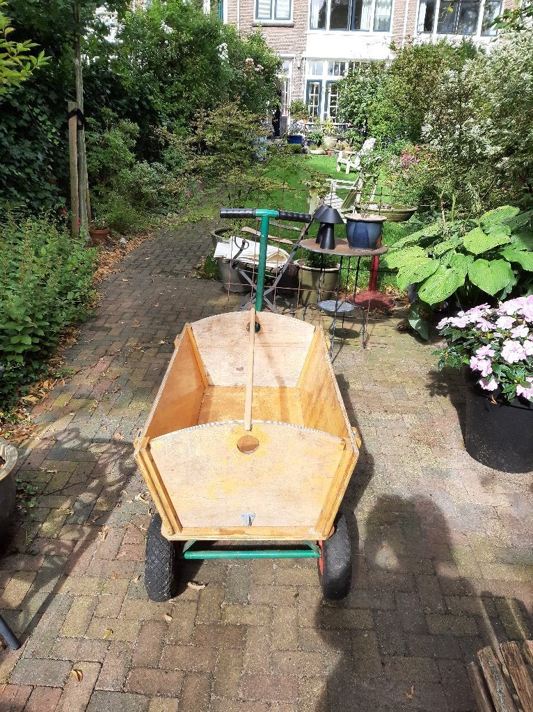 Houten bolderkar, Caravans en Kamperen, Ophalen, Gebruikt