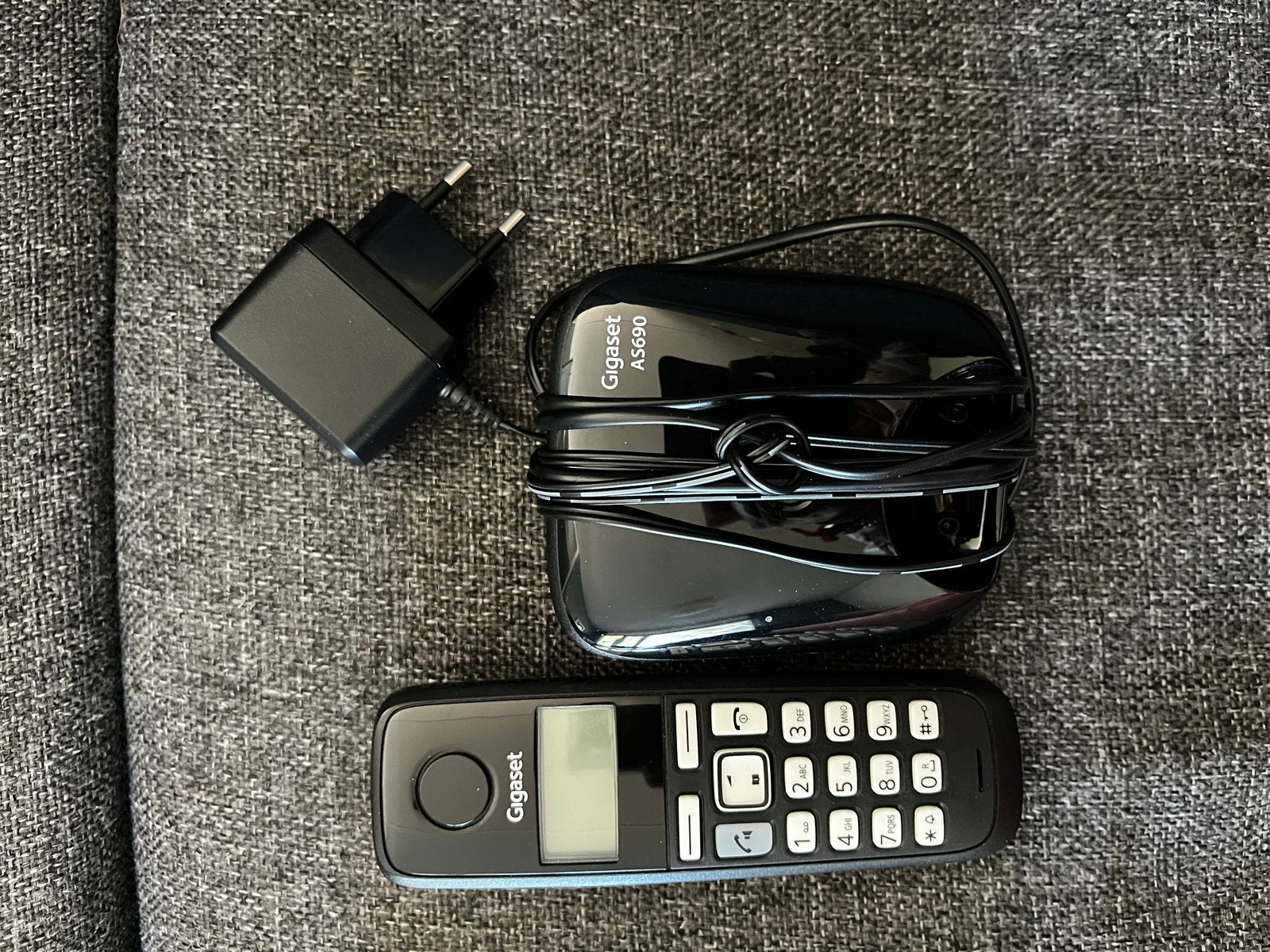 Gigaset AS690 draadloze telefoon met basisstation, Telecommunicatie, Ophalen of Verzenden, Zo goed als nieuw, 1 handset