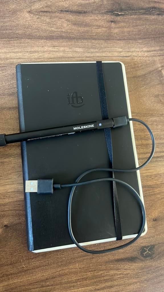 Moleskine Smart schrijfset. Digitale notitie boek, Overige merken, Overige soorten, Zo goed als nieuw, Ophalen of Verzenden