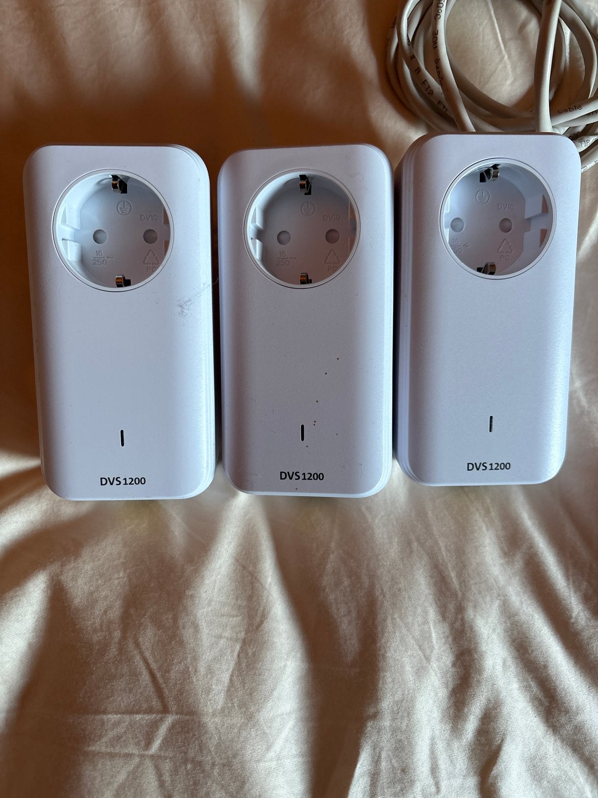Devolo DVS 1200 Powerline Adapters (3 stuks), Ophalen, Zo goed als nieuw