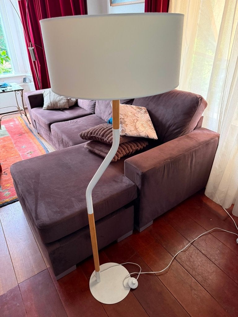 Staande lamp, Gebruikt, Gloeilamp, Met schakelaar, E27 (groot)