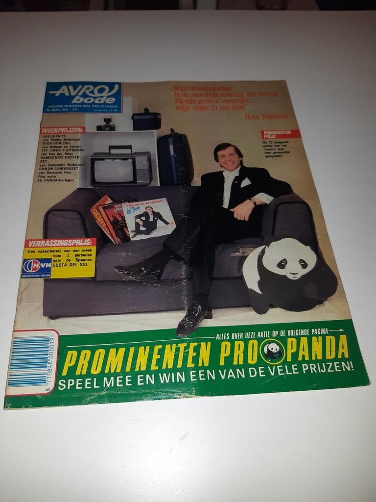 23.Avro Bode 1984. Lee Towers. Dallas. Charles Dickens. Suza, Verzamelen, Tijdschriften, Kranten en Knipsels, Ophalen of Verzenden