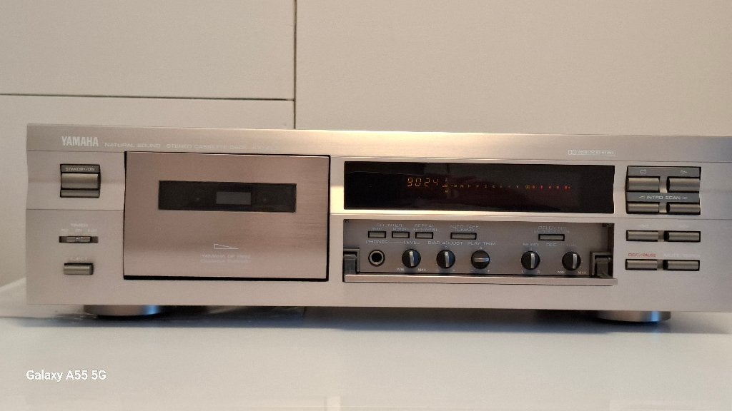 Yamaha natural sound stereo cassette deck KX-493, Audio, Tv en Foto, Ophalen, Enkel, Overige merken, Auto-reverse