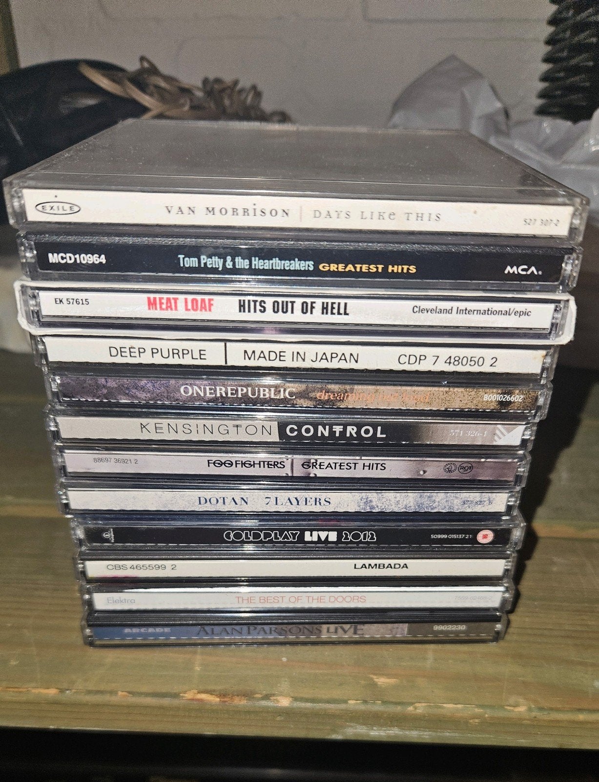 Partij van 12 CD's – Rock & Pop, Ophalen, Zo goed als nieuw
