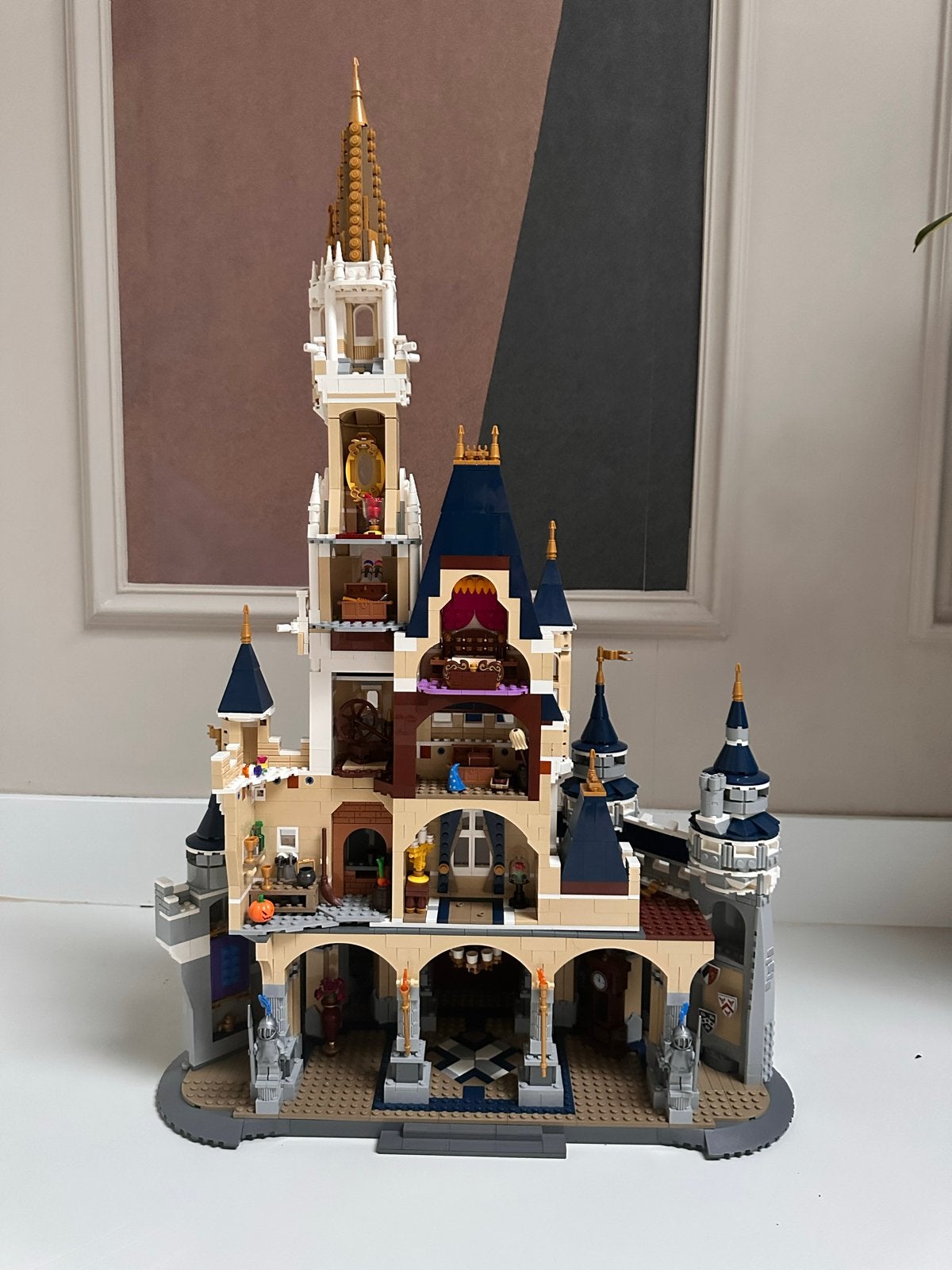 Lego 71040 Disney Kasteel Compleet met Doos en Instructies, Lego, Ophalen of Verzenden, Zo goed als nieuw, Compleet