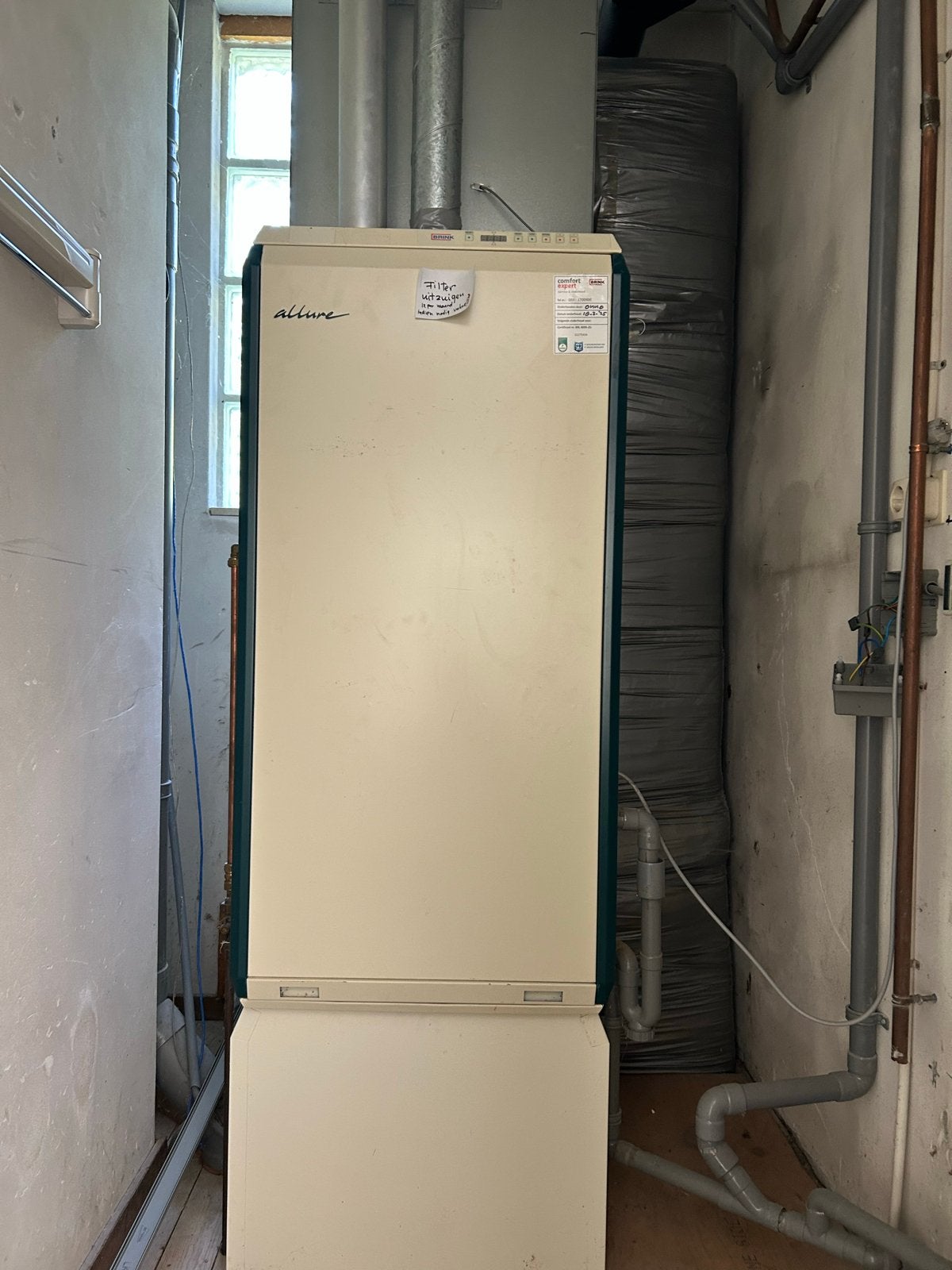 Brink Allure Hete Luchtverwarming Systeem, Doe-het-zelf en Verbouw, Verwarming en Radiatoren, Gebruikt, Overige typen, Ophalen of Verzenden
