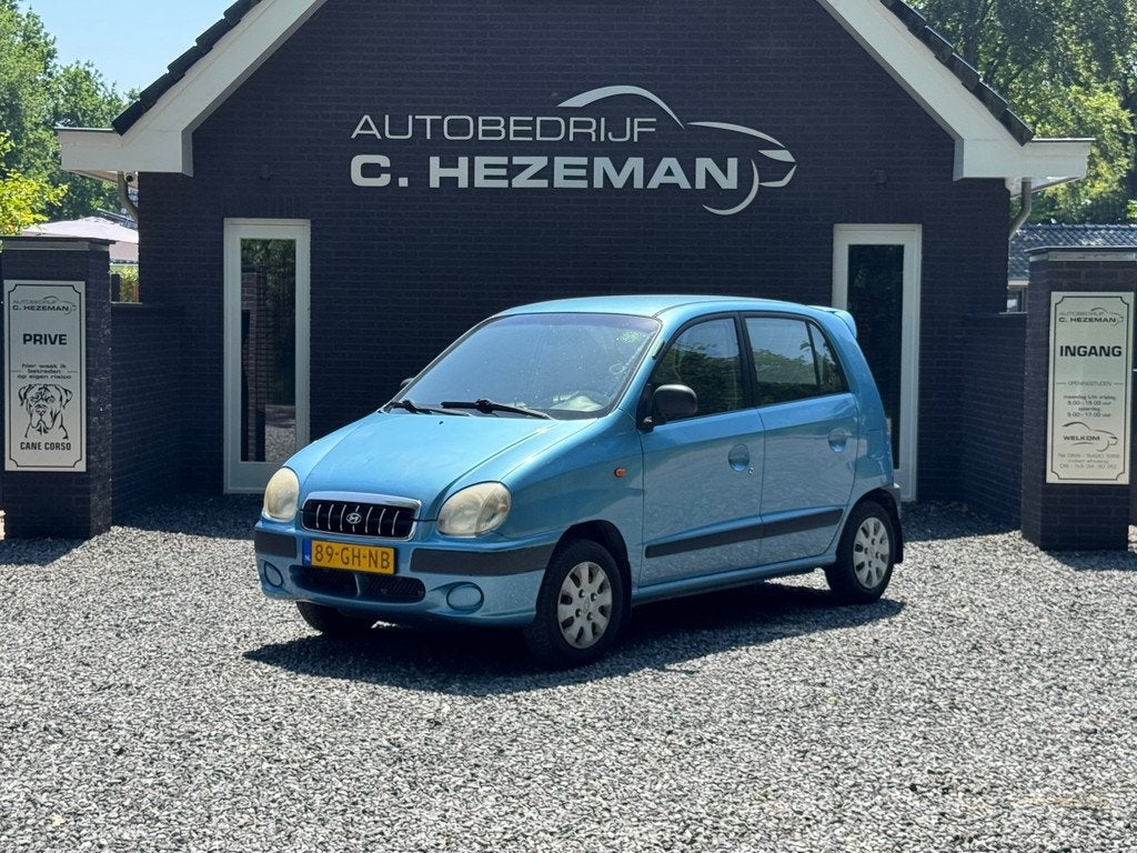 Hyundai Atos Spirit 1.0i SLX AUTOMAAT 87DKM INRUILKOOPJE NIE, Auto's, Hyundai, Stof, Gebruikt, Zwart, 4 cilinders