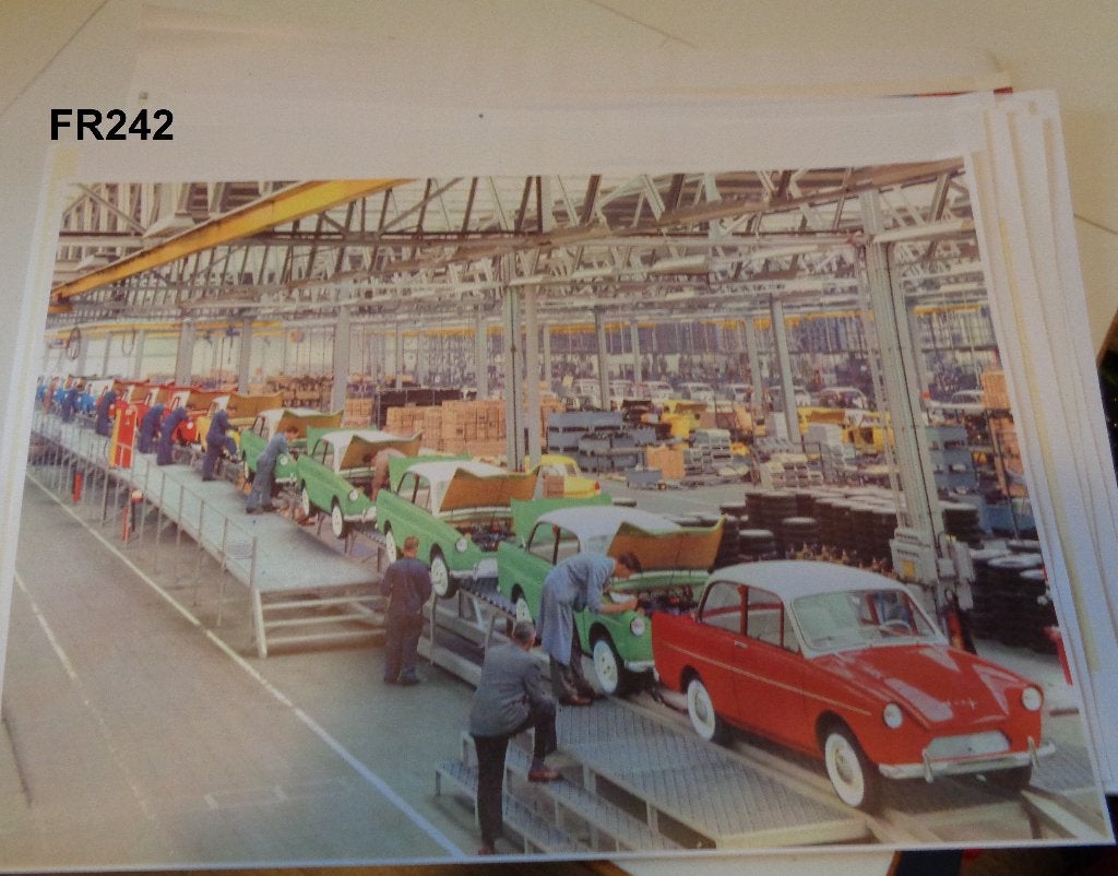 daf tekening in kleur, 1960 tot 1980, Ophalen of Verzenden, Zo goed als nieuw, Prent