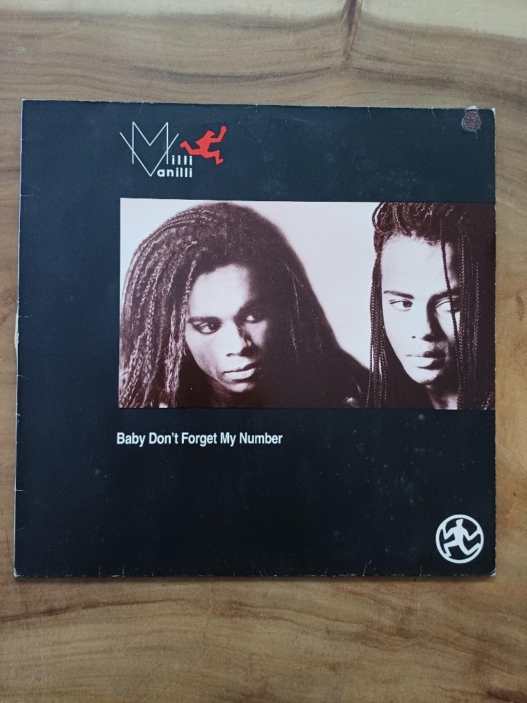 Milli Vanilli - Baby Don't Forget My Number - Maxi Single, Pop, Ophalen of Verzenden, Zo goed als nieuw, EP