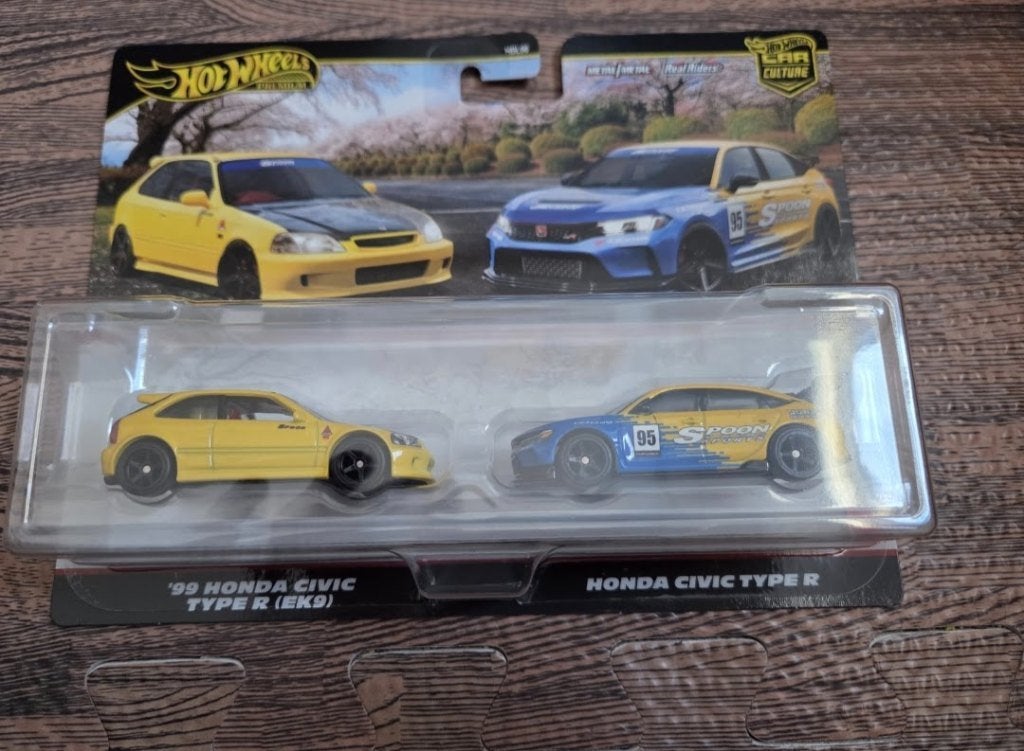 Hot weels Car Culture, Honda Civic Type R Dual pack, Hotweels/Mattel, Mattel Europa B.V., Gondel 1 , 1186MJ Amstelveen, Nederland