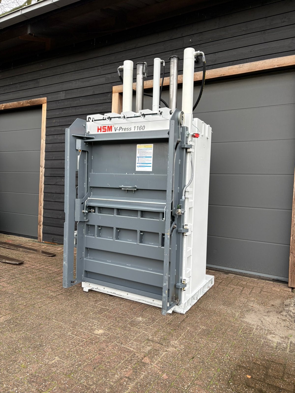 HSM V-Press 1160 MAX | 60 ton | Papierpers | Kartonpers, Ophalen of Verzenden