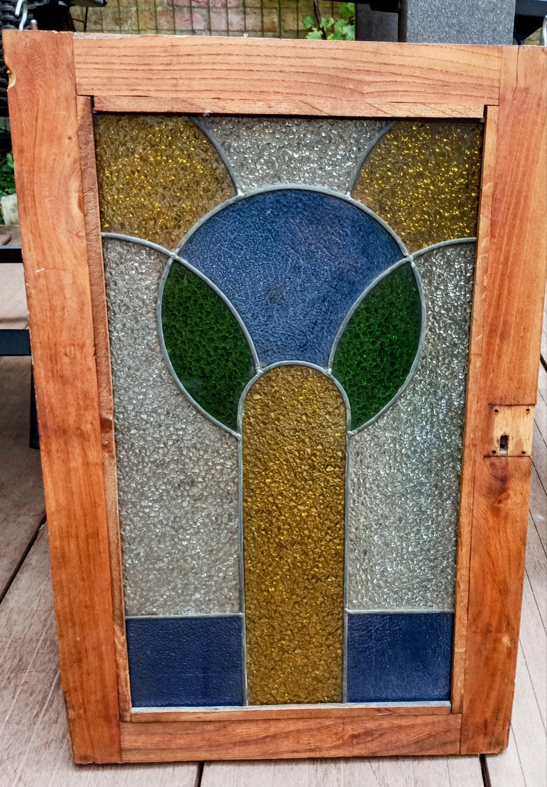 Glas in lood raam, Gevelraam of Ruit, Minder dan 80 cm, Verzenden, Minder dan 80 cm