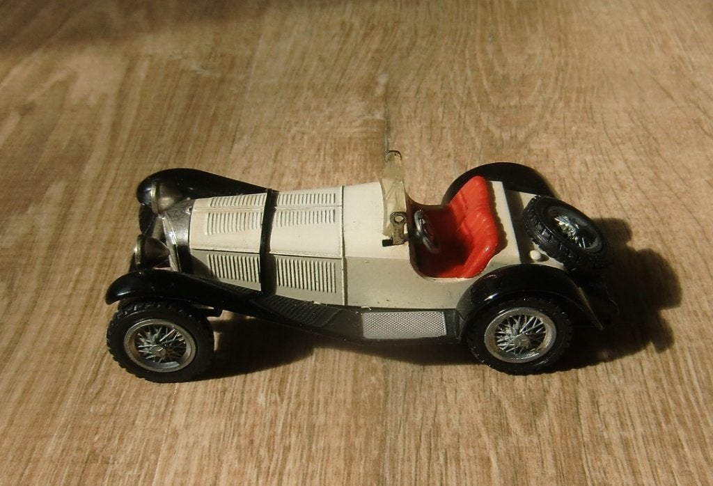 (62) Mercedes SSK van Gama 1/43, Ophalen of Verzenden, Gebruikt, Auto, Gama