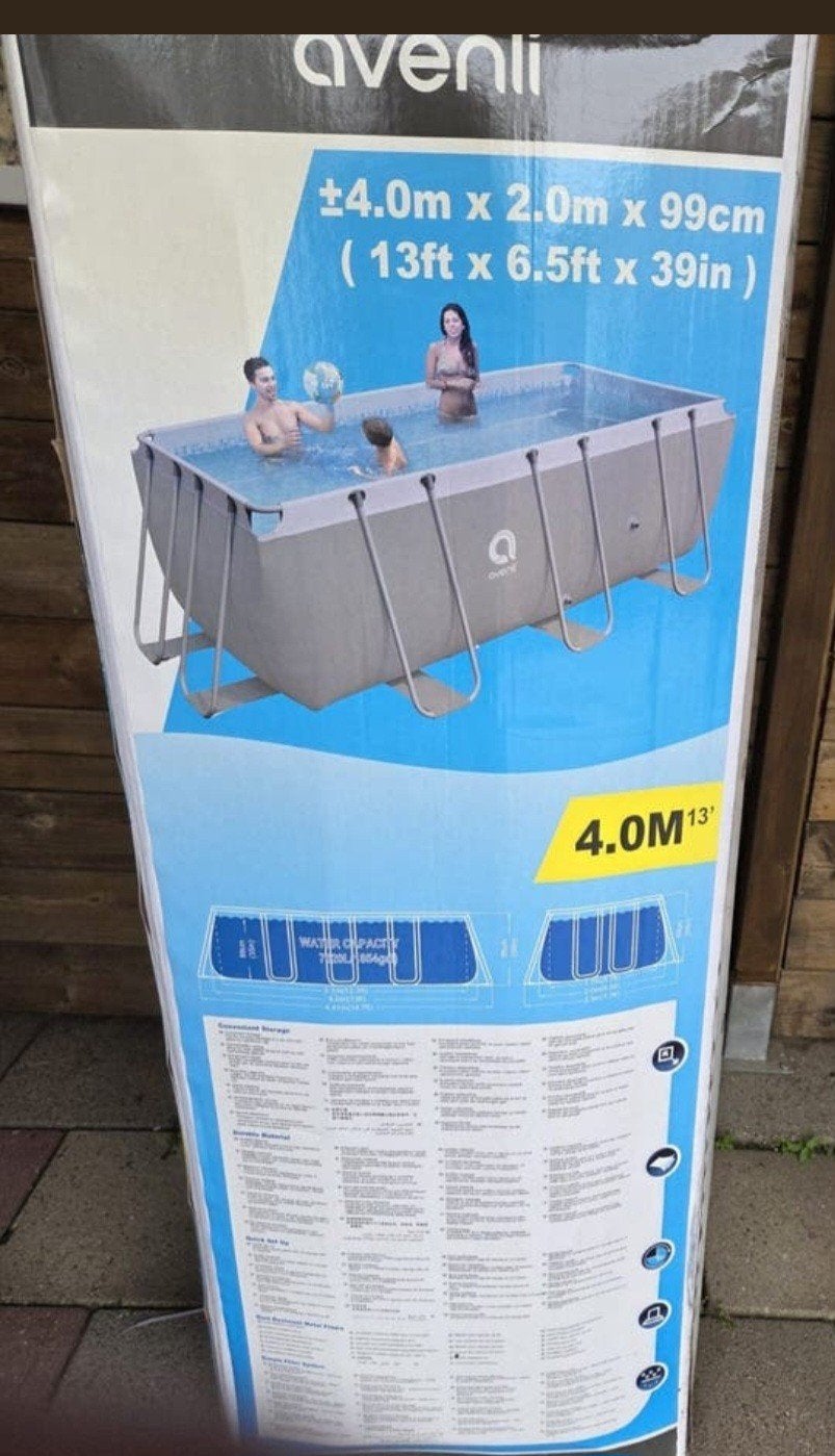 Avenli zwembad te koop, Minder dan 80 cm, Ophalen of Verzenden, Zo goed als nieuw, Opzetzwembad