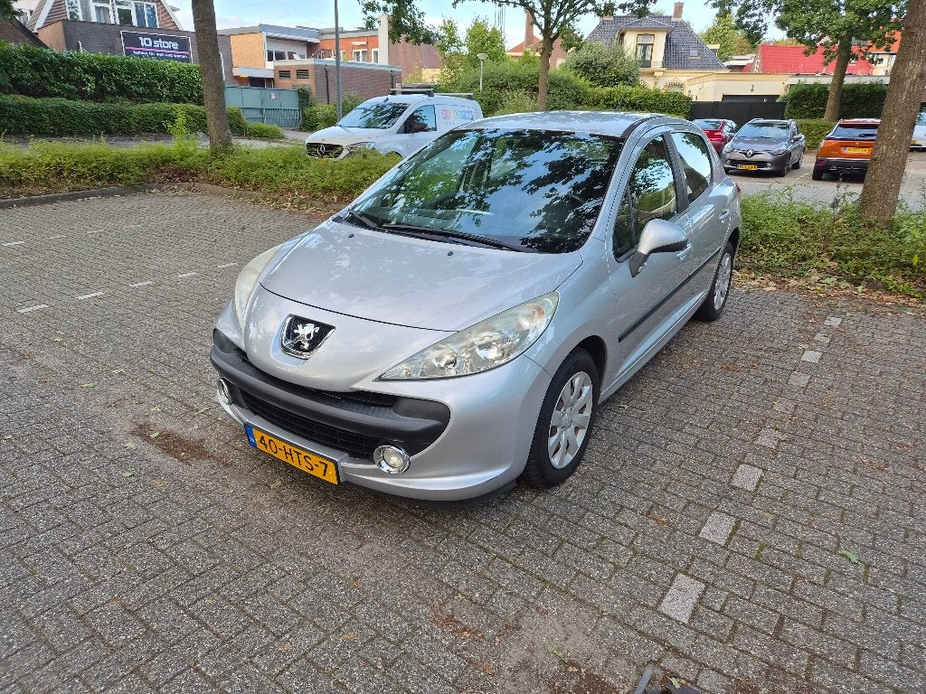 Peugeot 207 1.4 VTI 16V 5DRS 2009 Grijs, Voorwielaandrijving, Stof, Airbags, Zwart
