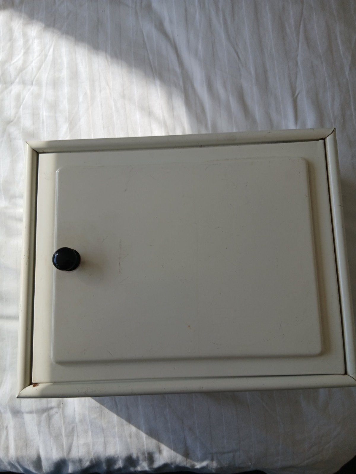Vintage metalen medicijnkastje/opbergkastje jaren 50, Ophalen of Verzenden, Gebruikt