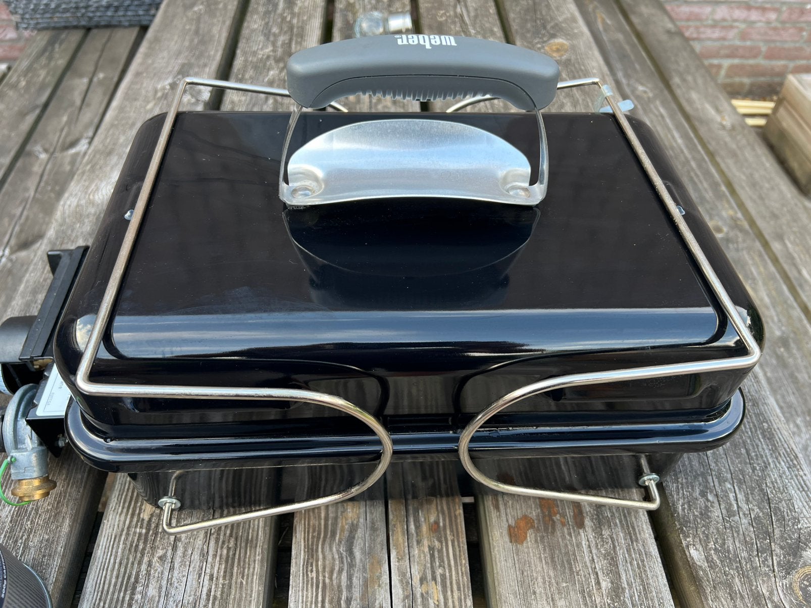 Weber Go-Anywhere/WGA Gasbarbecue, Ophalen, Zo goed als nieuw