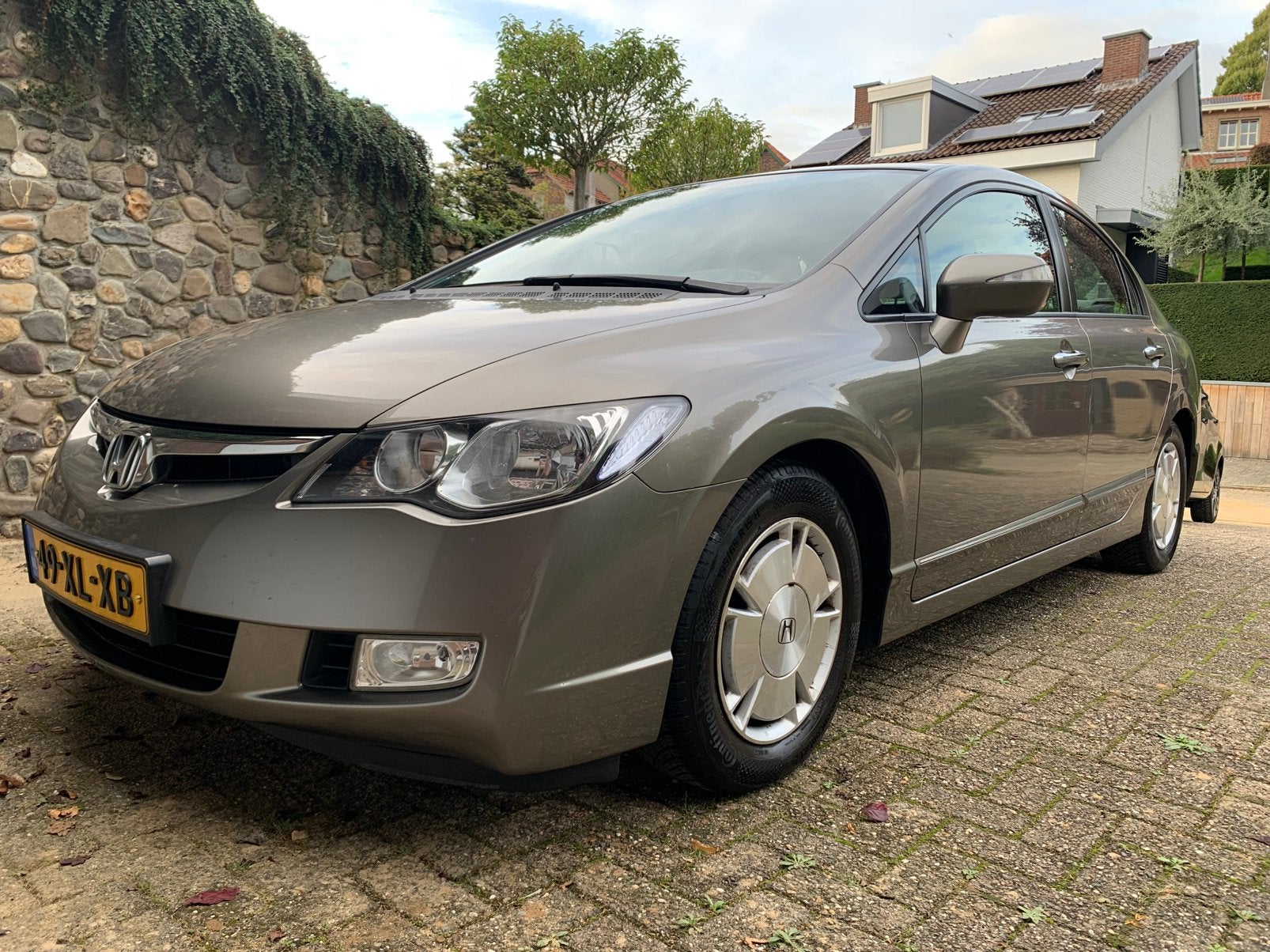 Voll. Honda dealer onderhouden! Honda Civic 1.3 Vtec hybrid, Auto's, Euro 6, Grijs, Sedan, 1339 cc