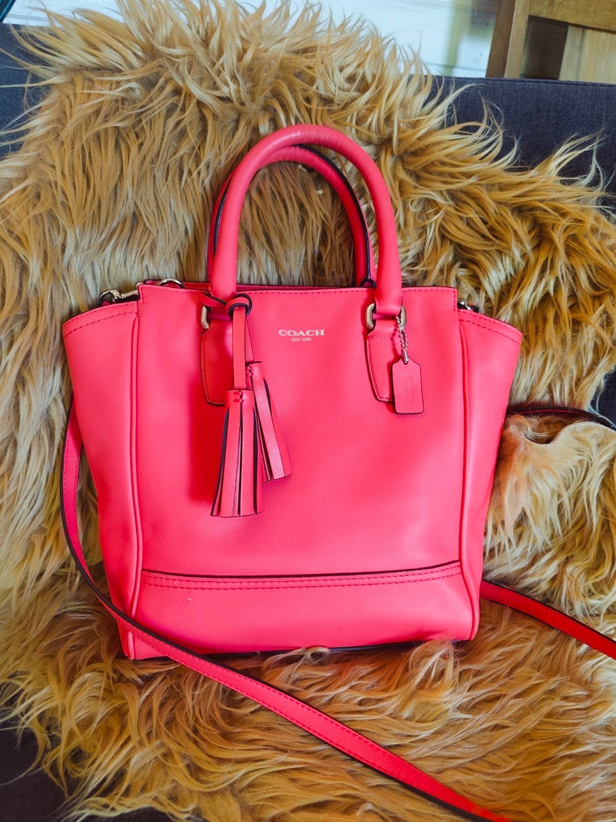 Coach Legacy Tanner Vintage 2000 Schoudertas, Ophalen of Verzenden