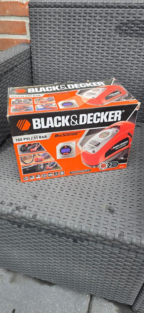 Black & Decker Air Station Compressor 160 PSI / 11 BAR, Doe-het-zelf en Verbouw, Compressors, Ophalen