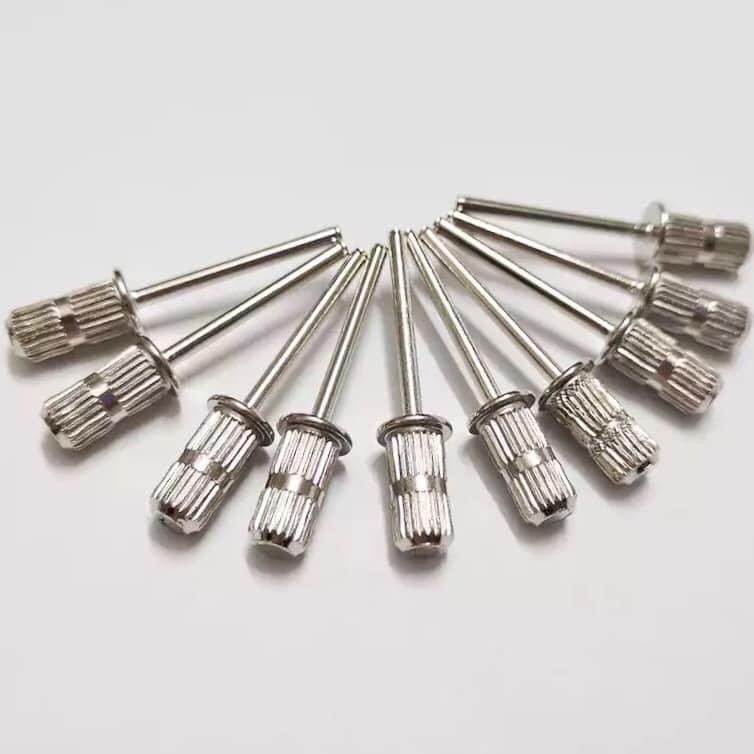 1x Nail boor holding schuurbandent., Ogen, Blauw, ., Nieuw