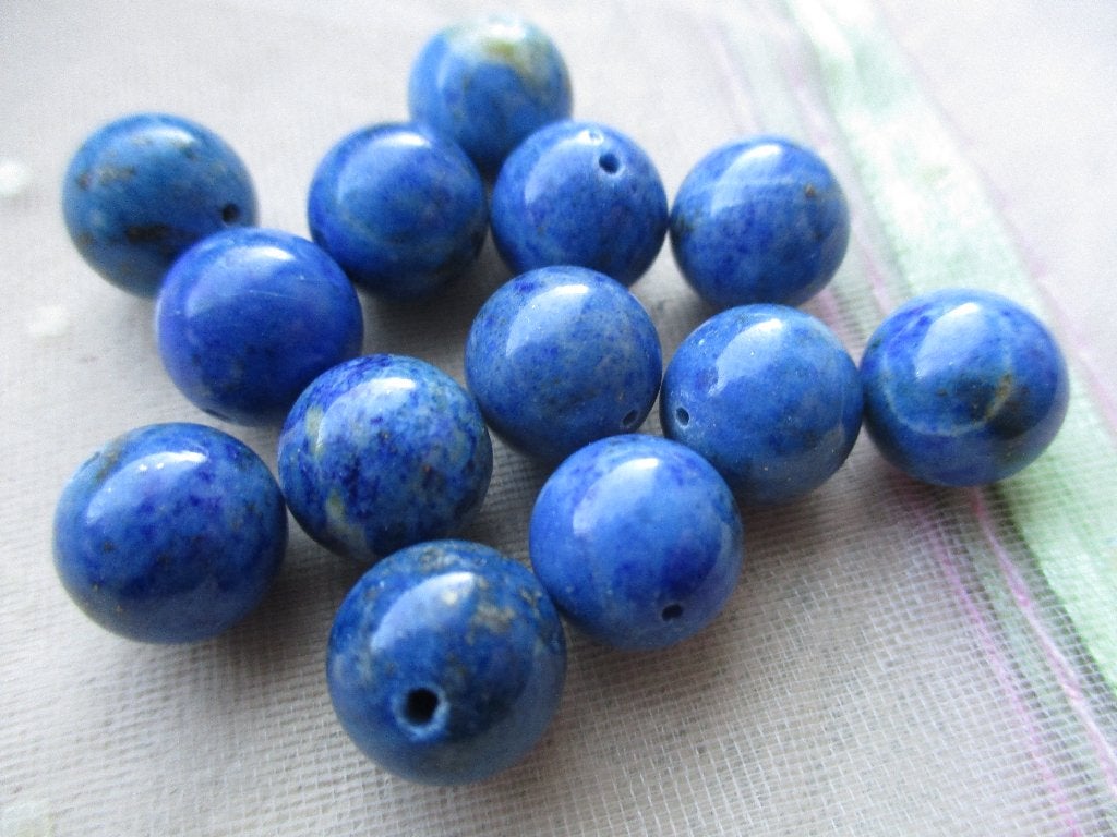 386/ lapis lazuli kralen, Ophalen of Verzenden, Nieuw, Kraal