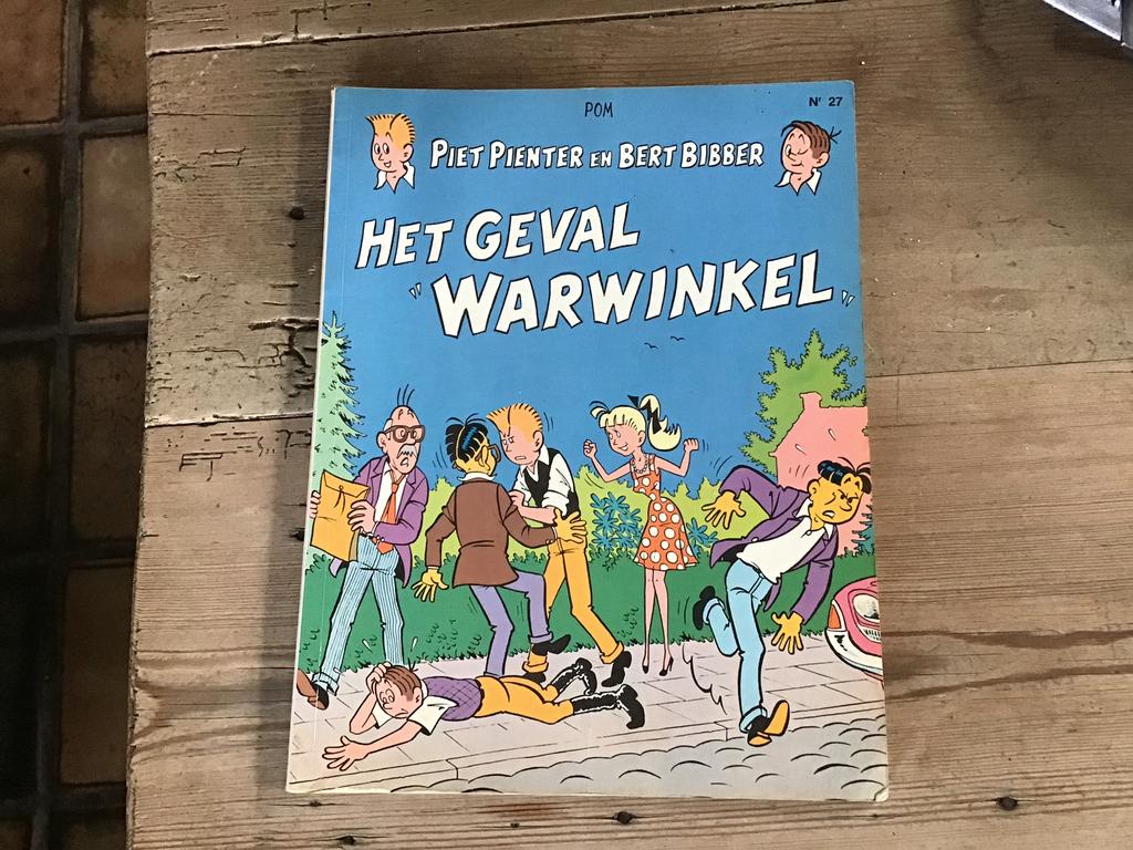 Piet Pienter en Bert Bibber Het geval warwinkel nr 27, Eén stripboek, Ophalen of Verzenden, Gelezen