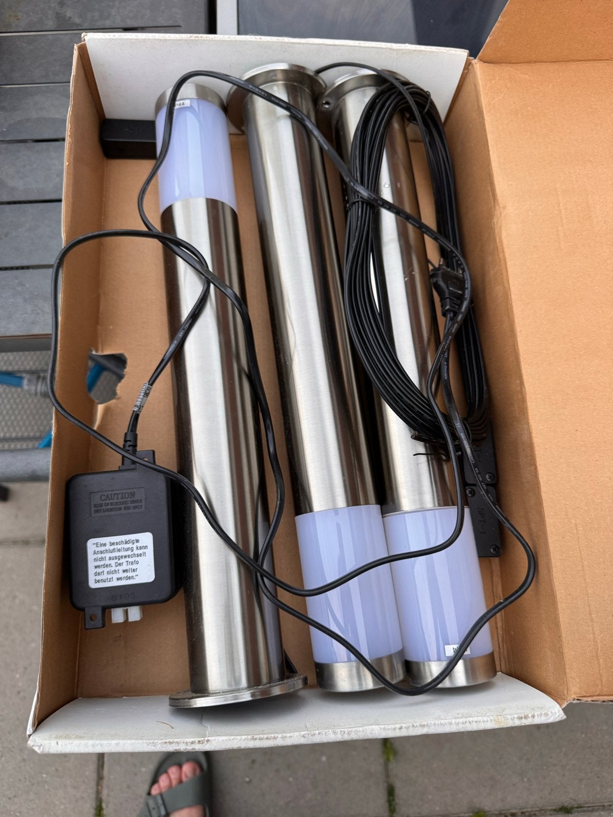 Nieuwe Massive Limelight Gardenline buitenlampen (3 stuks), Tuin en Terras, Ophalen, Minder dan 50 watt, Nieuw, Netvoeding