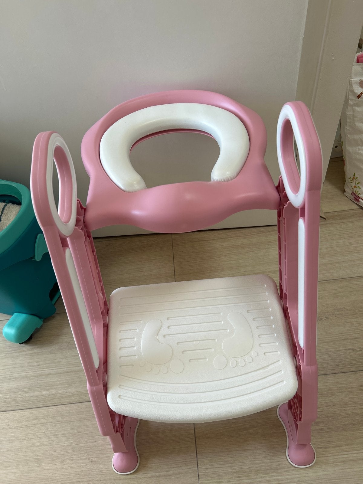 WC verkleiner met trapje - Roze, Ophalen, Zo goed als nieuw