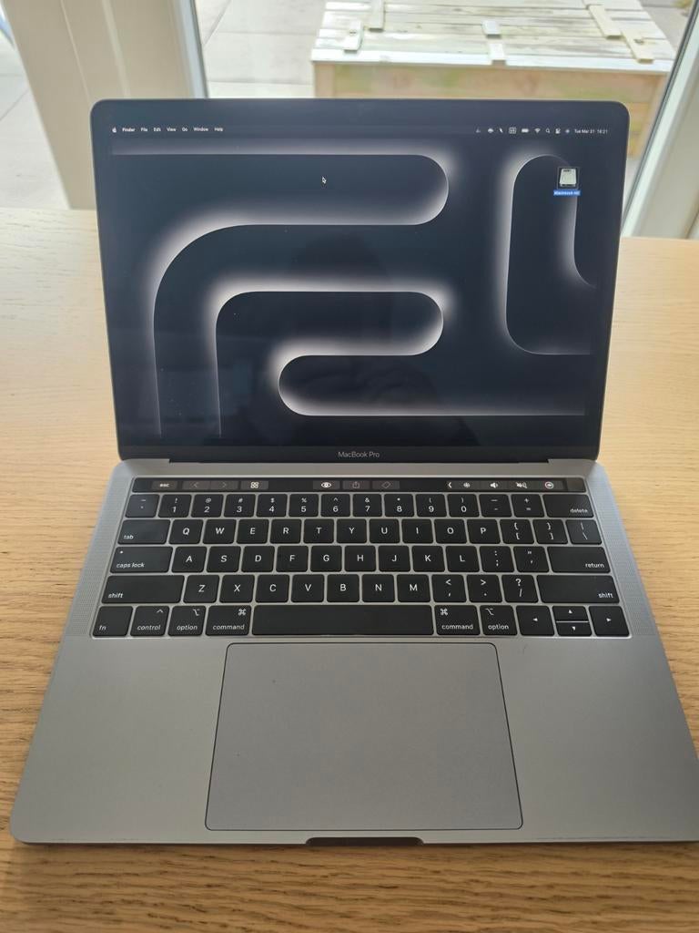 MacBook Pro Core i7 2.7 13" Touch 2018, 16Gb DDR3 500Gb SSD, Computers en Software, Apple Macbooks, Ophalen of Verzenden, 13 inch