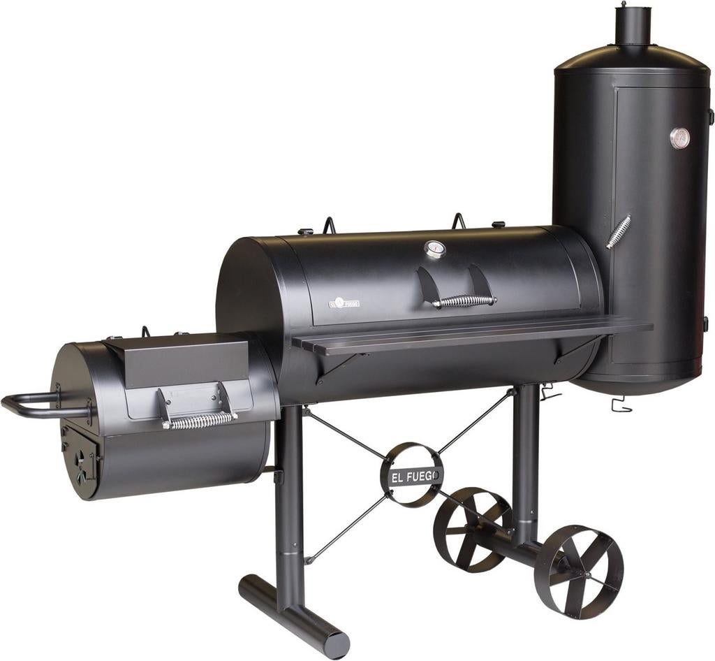 El Fuego Kiona offset smoker, Ophalen, Nieuw, El Fuego