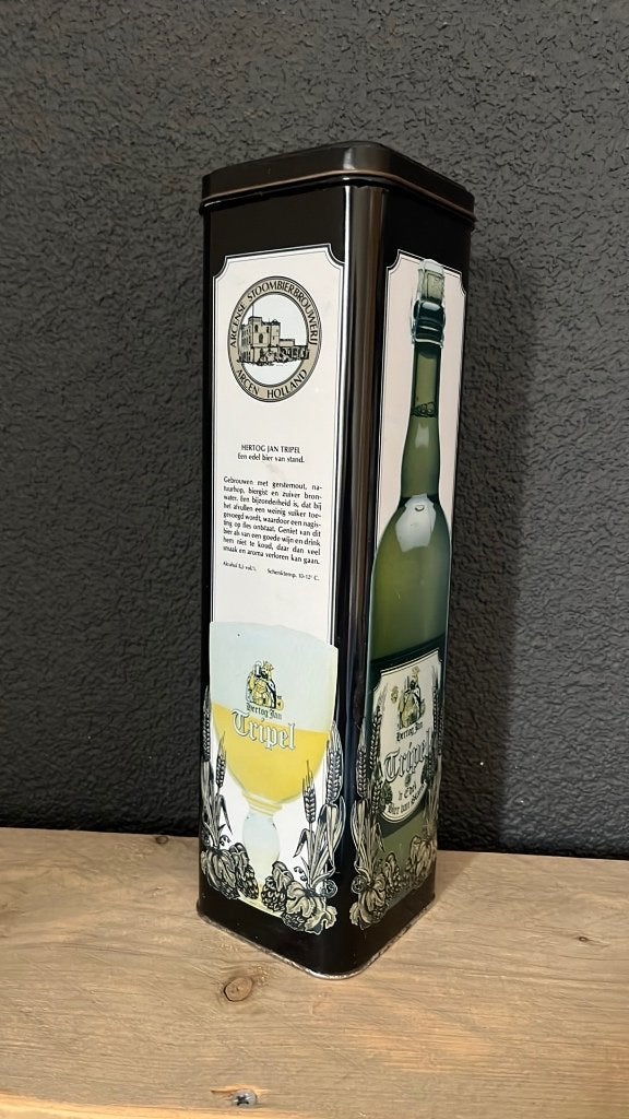 Hertog Jan Tripel Blik, Verzamelen, Biermerken, Ophalen of Verzenden, Zo goed als nieuw, Flesje(s), Hertog Jan