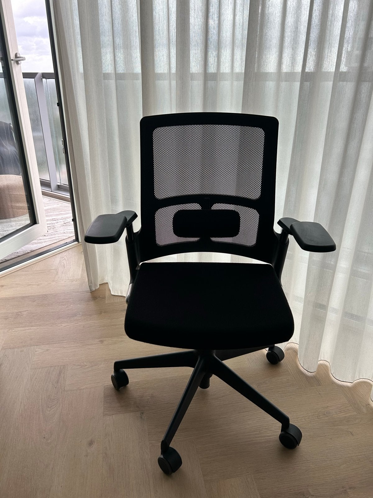 Ahrend Ergonomische Bureaustoel - Zwart, Ophalen, Zwart, Zo goed als nieuw, Bureaustoel