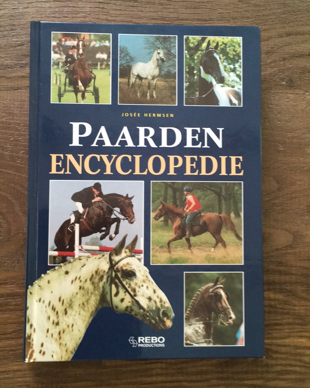 J. Hermsen - Paarden encyclopedie, Boeken, Ophalen of Verzenden, Zo goed als nieuw, J. Hermsen, Paarden of Pony's
