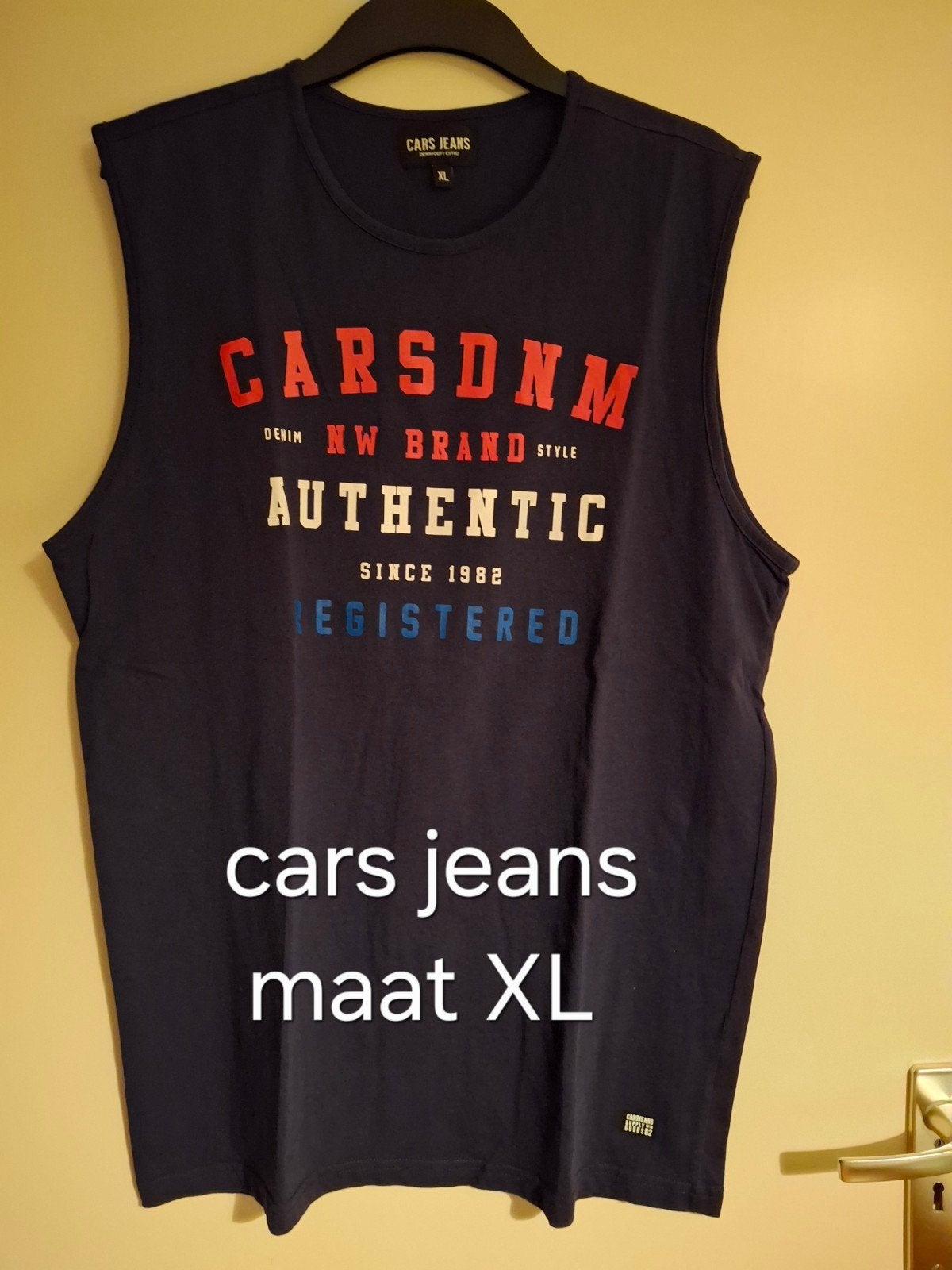 CARS  singlet NIEUW, Ophalen of Verzenden, Nieuw
