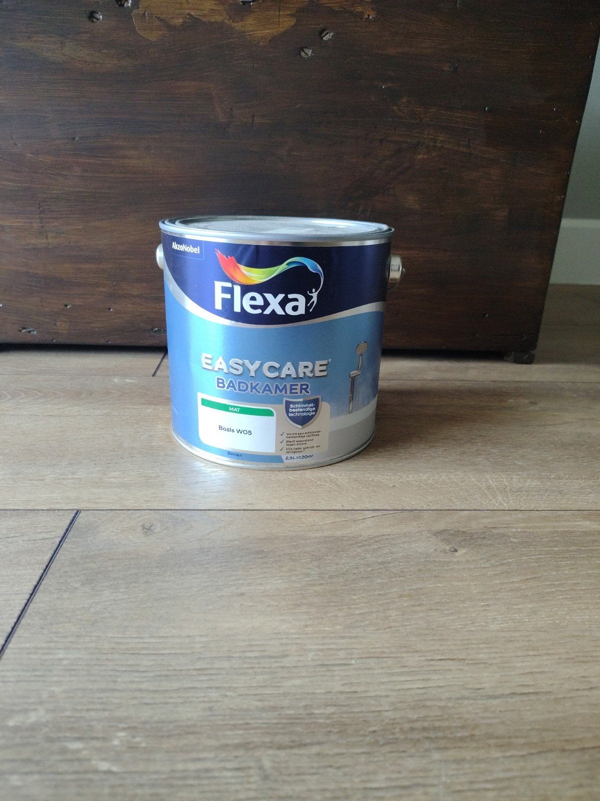 Flexa Easycare Badkamer Muurverf - Cool Sand 2.5L, Ophalen of Verzenden, Nieuw, Overige typen