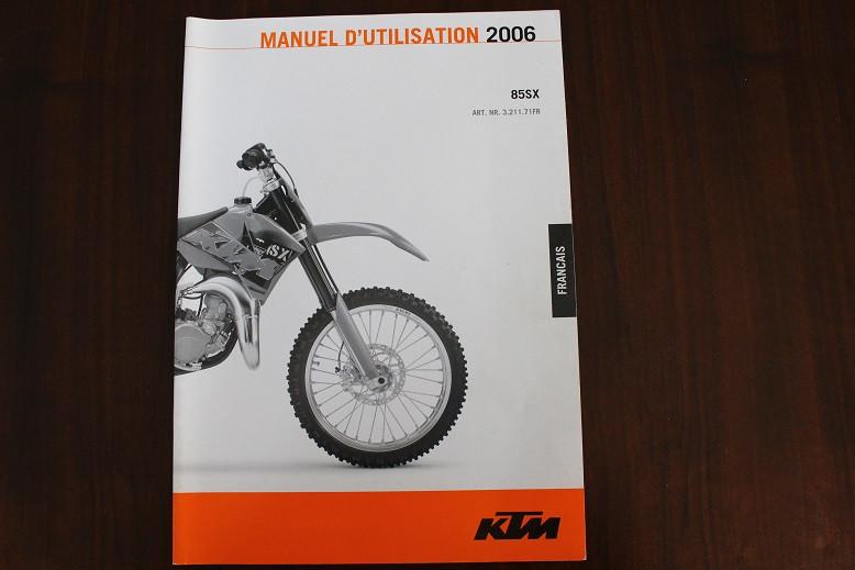 KTM 85SX 2006 manuel d' utilisation 85 SX, Ophalen of Verzenden