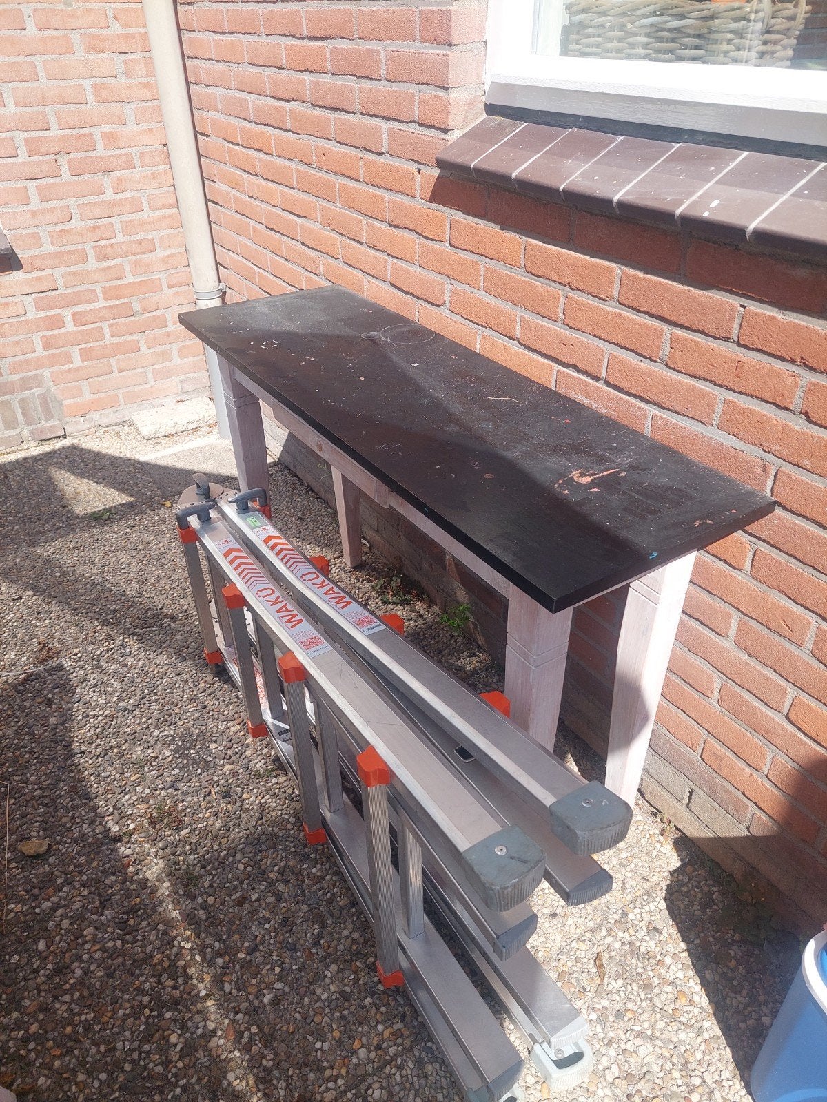 Side table, Huis en Inrichting, Tafels | Sidetables, Ophalen of Verzenden, Gebruikt, 25 tot 50 cm, Rechthoekig