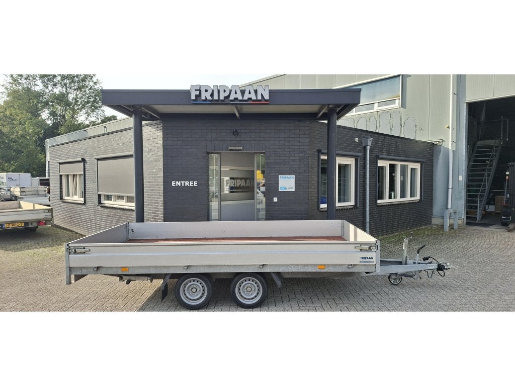 Hapert Plateau met oprijpakket 400x200 2700kg, Gebruikt