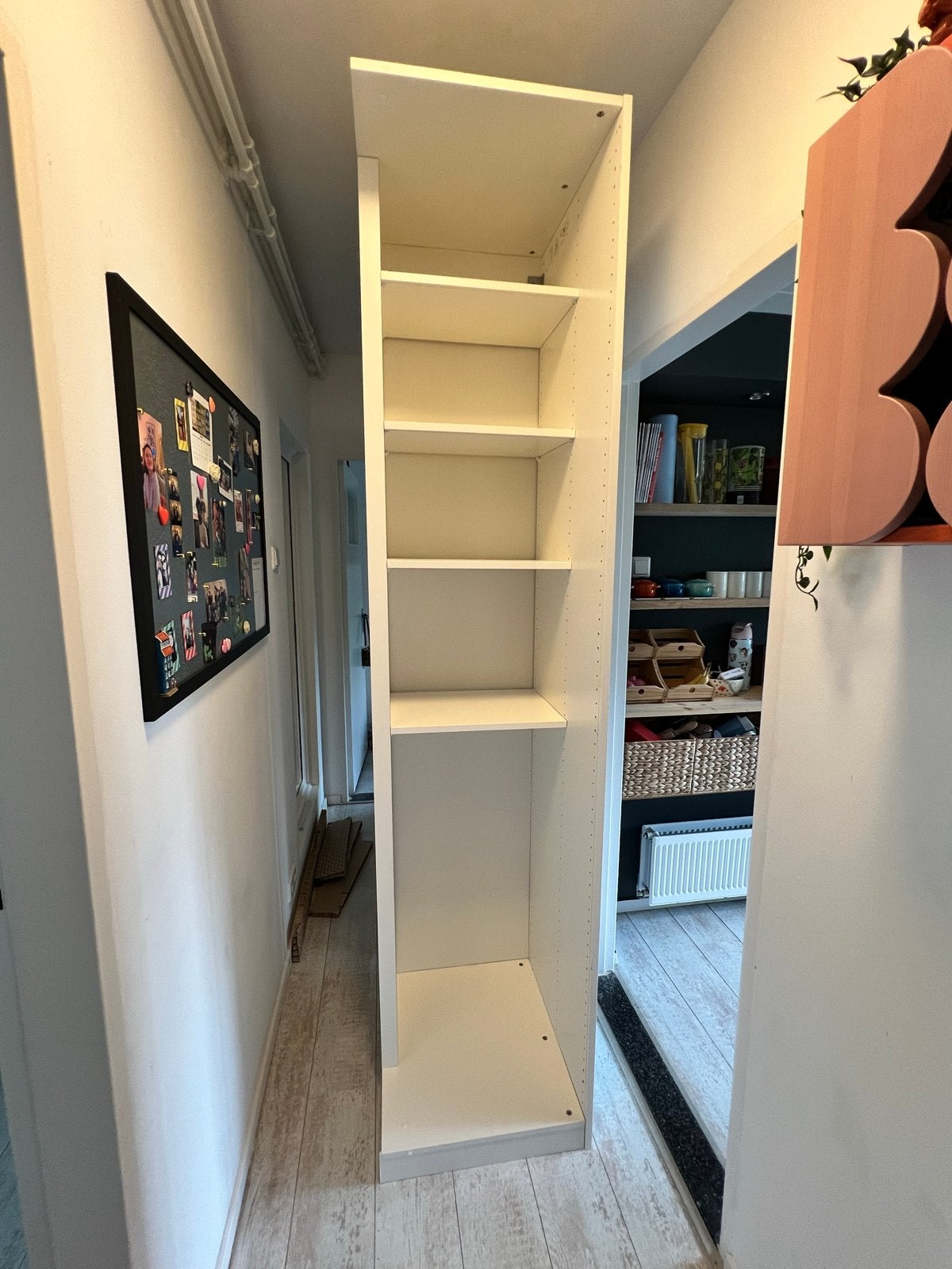 IKEA Witte PAX Corner Unit met planken