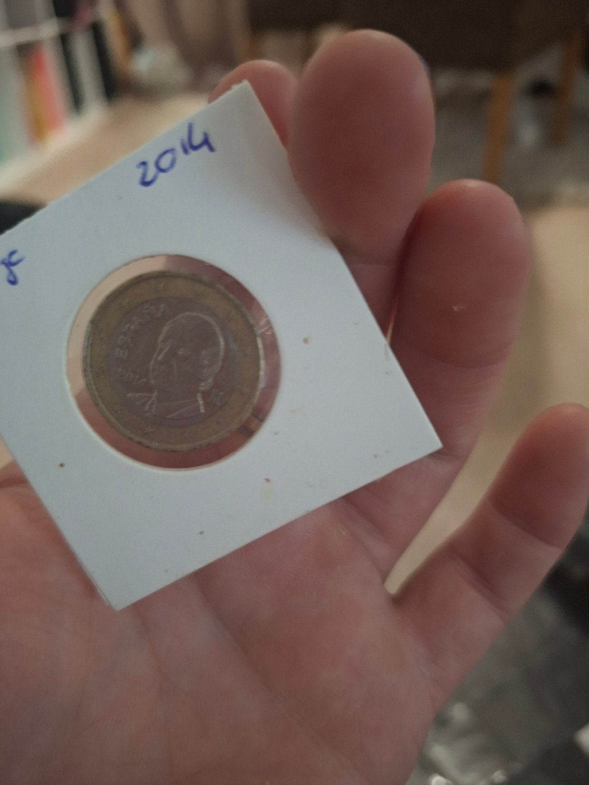 Zeldzame 1 euro munt 2014 - België, Ophalen of Verzenden, België, 1 euro, Losse munt