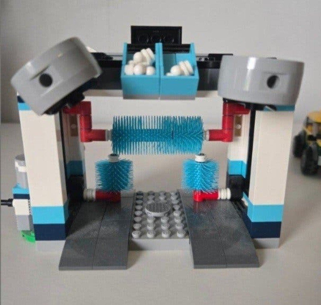 Lego City Wasstraat -  met Auto, Ophalen of Verzenden, Gebruikt, Lego, City