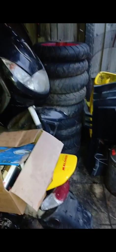 Scooter onderdelen: Koplamp, kappen en banden, Ophalen, Gebruikt, Koplamp, Overige merken