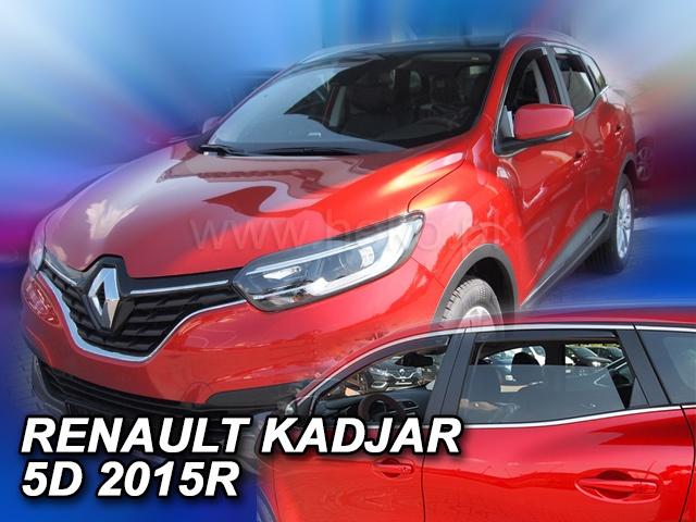 Renault Kadjar zijwindschermen raamspoilers fenders visors, Ophalen of Verzenden, Nieuw