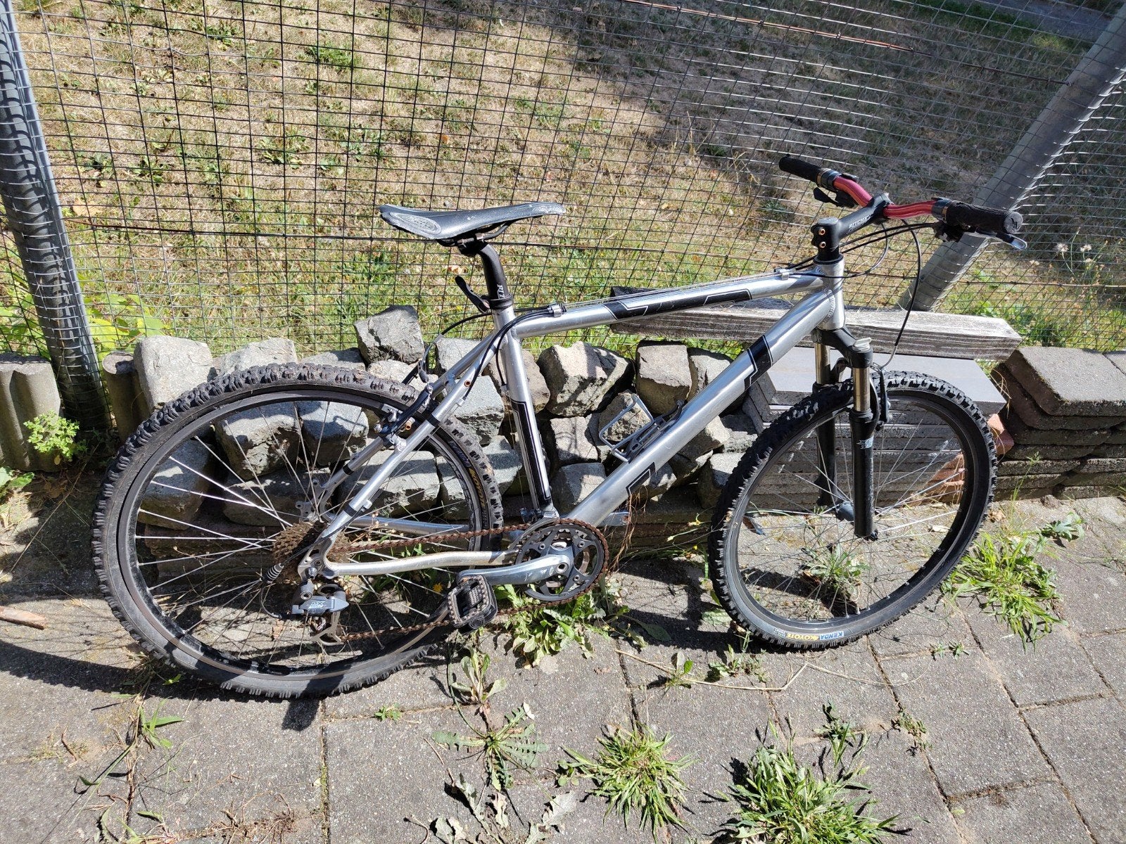 Mountainbike met Shimano Deore LX onderdelen, Fietsen en Brommers, Fietsen | Mountainbikes en ATB, Overige merken, Gebruikt, Hardtail